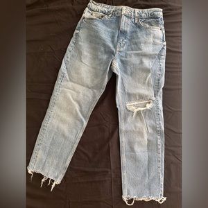 Topshop straight leg jeans